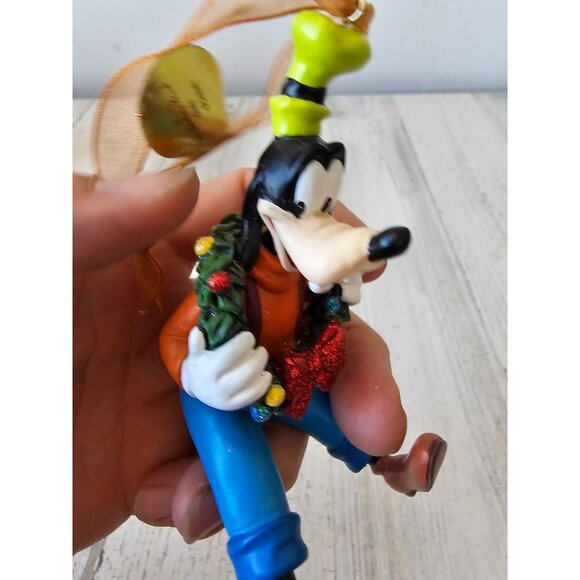 Danbury mint Goofy Reese ornament Xmas tree glitter - Picture 5 of 8